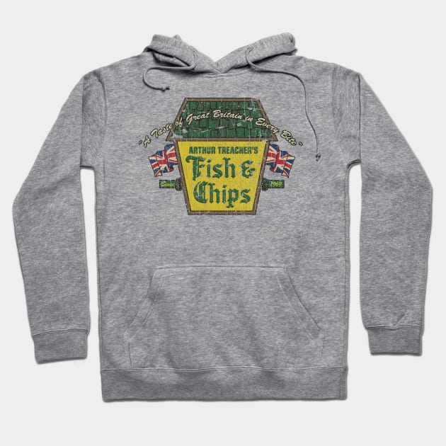 Arthur Treacher’s Fish & Chips 1969 Hoodie by JCD666